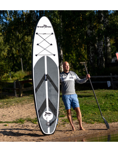 Greatwhite Paddleboard SUP330 Sport 15cm tjock, 18PSI